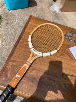 Vintage tennis racket