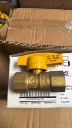 Gas ball valve