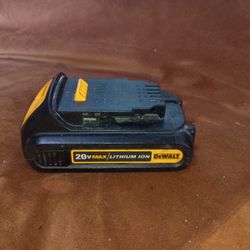 DeWalt 20 Volt Max Lithium Ion Battery