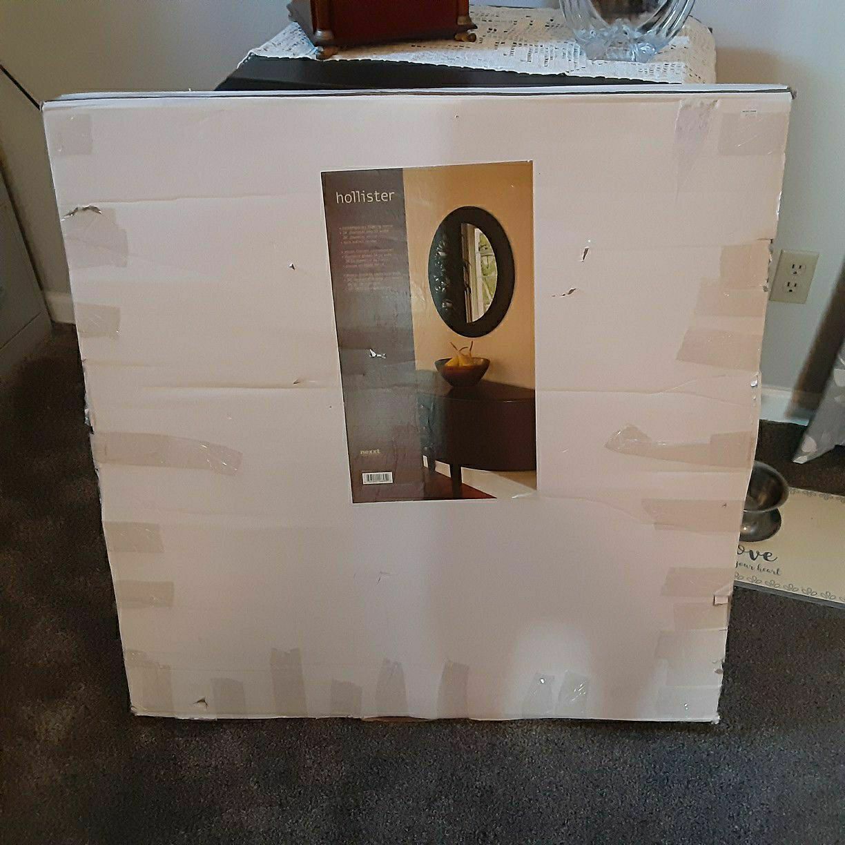 Large Round Wall Mirror Brand New In Box