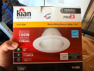 Recessed lights