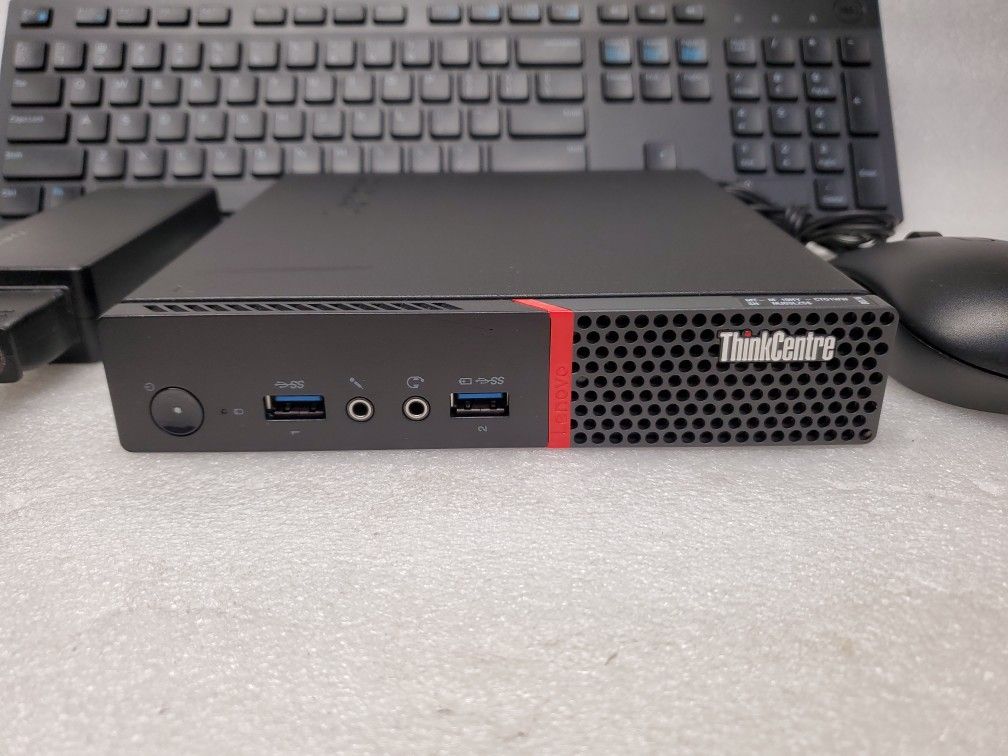 Lenovo ThinkCentre Tiny Micro Slim Computer PC, Intel Quad Core, 500GB, 8GB RAM, Pro. Keyboard & MOUSE.