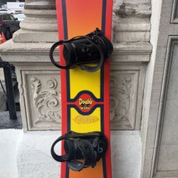 Double Wide Snowboard With K2 Clicker