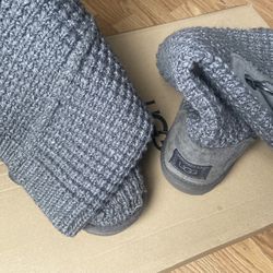 UGG Gray sweater Boots