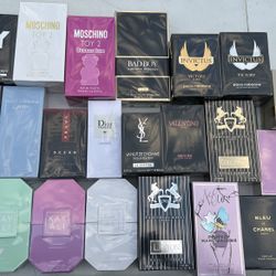 Brand New Female And Men Colognes all Sealed In Plastic Still I Have Samples Available As Well To Smell😊