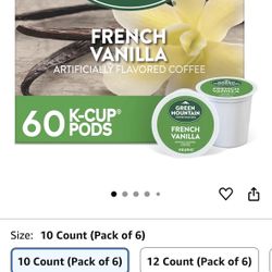 French Vanilla K Cups 180ct