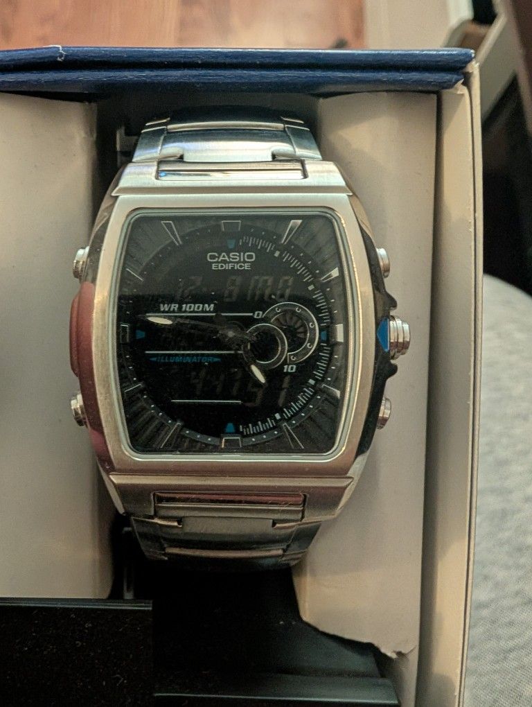 Casio Watch Analog And Digital 