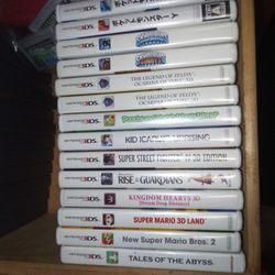 Nintendo Gameboy 3DS Games