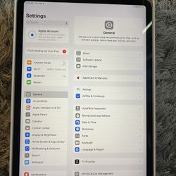 Just Like New iPad Pro 11 Inch 4th Gen. M2 Chip WiFi In Box With Unused Cable And Ac Adapter