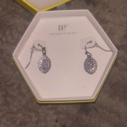 ✨ Bomb Party “Luxe to Love” Earrings – Sparkly Cubic Zirconia Drops (New with Tag) ✨