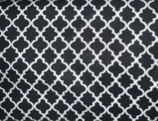 NEW 100% Cotton Fabric Black By Yard