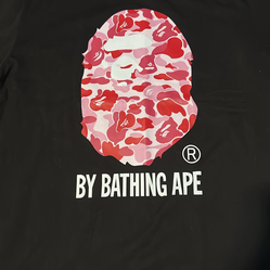 BAPE Pink Camo Tee Size L