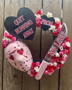 Valloween Wreaths (Valentine’s Day)