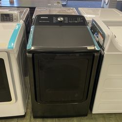 Black Samsung Dryer