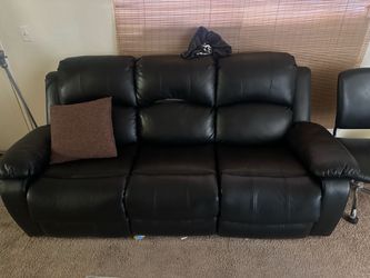 Black couch