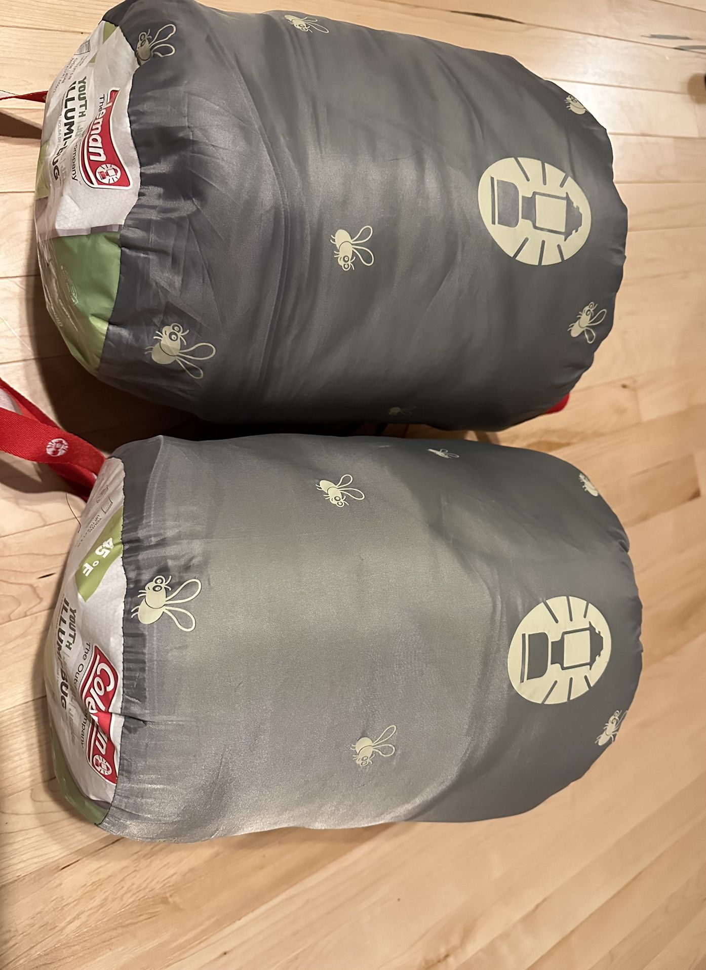Two Kid’s Sleeping Bags, Brand: Coleman
