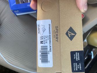 Sperry Spinnaker Washable Jr Boys Shoes Size 11M