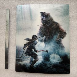 Rise Of The Tomb Raider Magnetic 3D Lenticular Card Size 6inX5in (PS4/PS5/Xbox) New