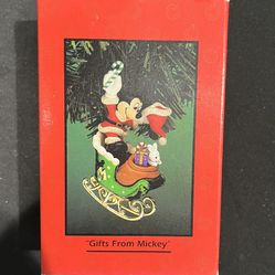 Vintage Mickey Mouse Ornament