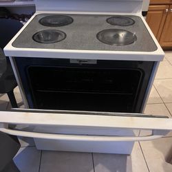 Stove dishwasher and microwave