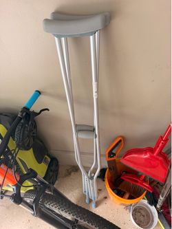 Free crutches.