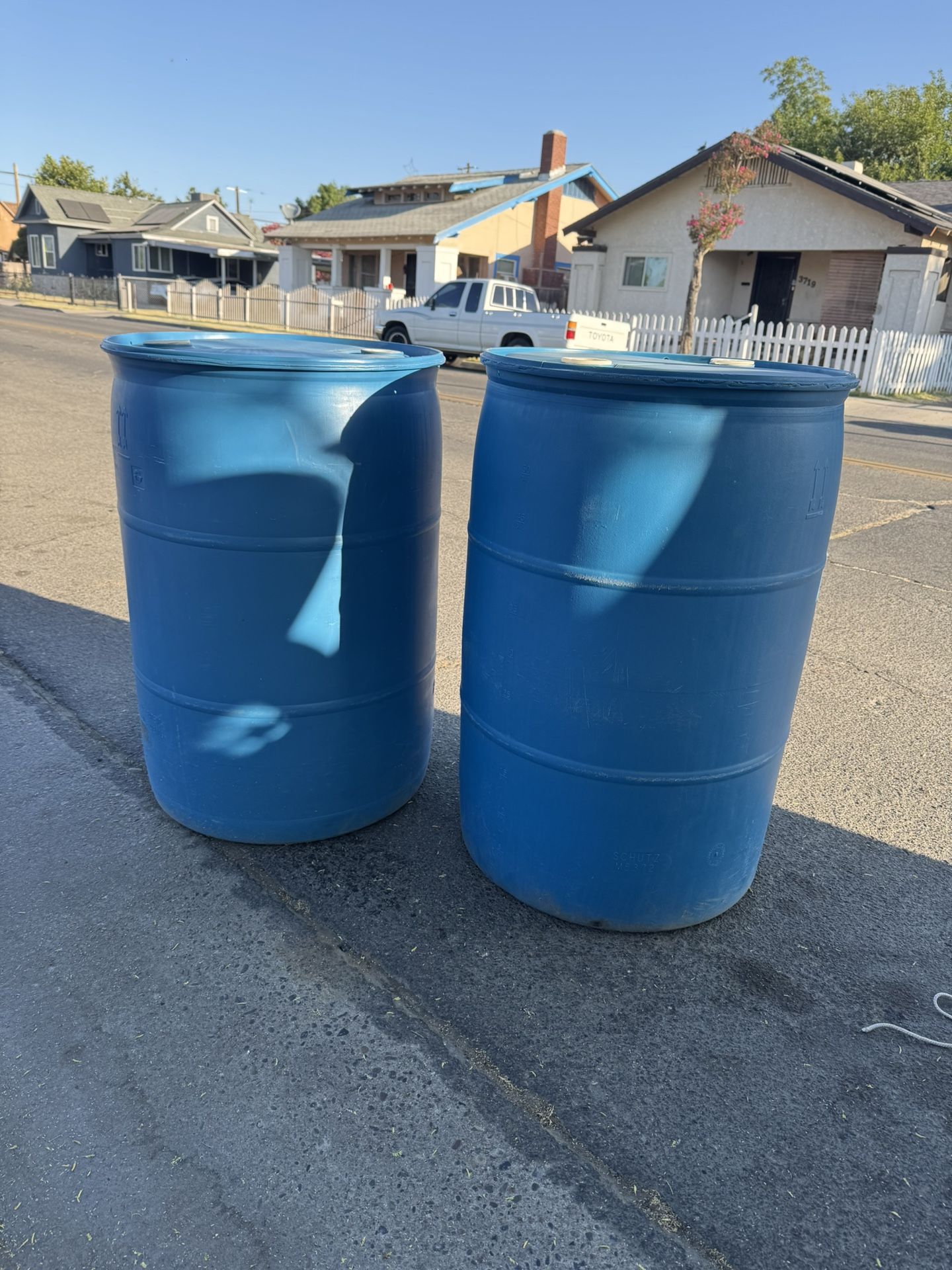 55 Gallons Plastic Drums 
