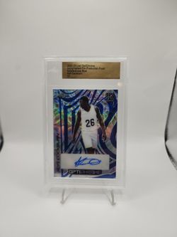 TARJETA AUTOESTGRAFIADA POR KOFI COCKBURN