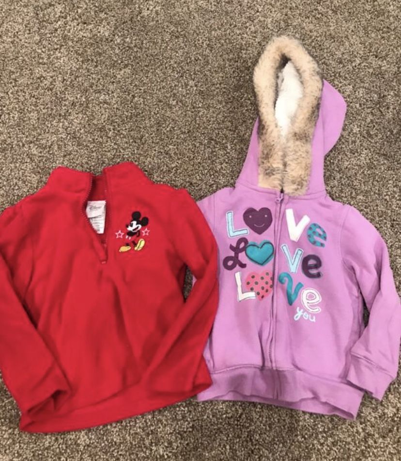 Toddler girls 3T jacket lot