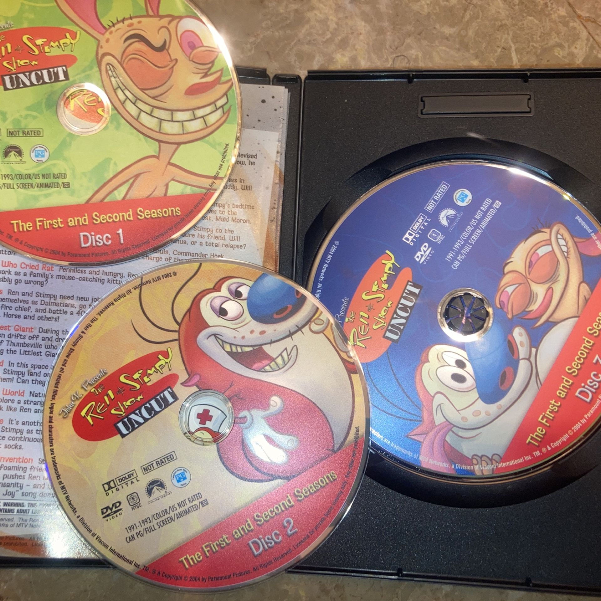 Ren And Stimpy: The Complete 1st & 2nd Seasons DVD Set
