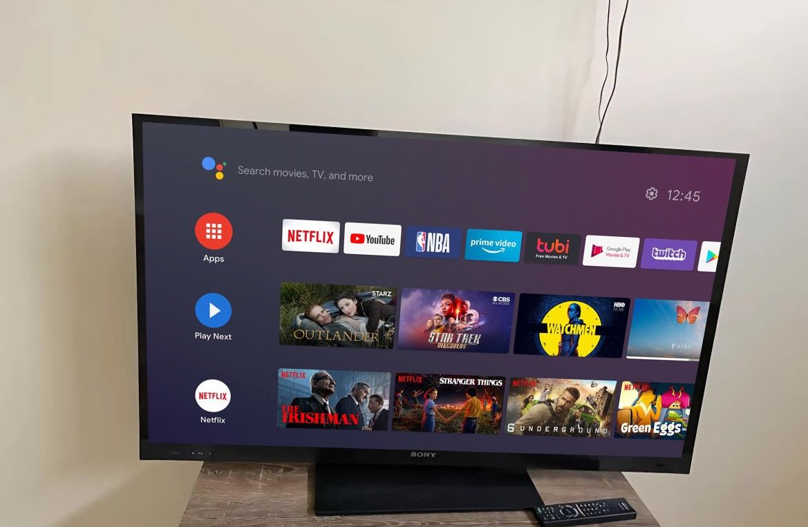 SONY 55" LED HD4k TV W/Smart Google Box