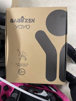 Yoyo Newborn Pack brand new in box never used black