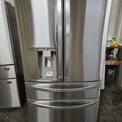 30 cb ft 36in lg refrigerator nice 120day warranty