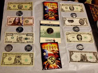 Coins and Bills Exonumia Memorabilia