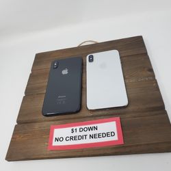 Apple IPhone X - 90 Days Warranty - Payment Plan Available ONLY $1 DOWN