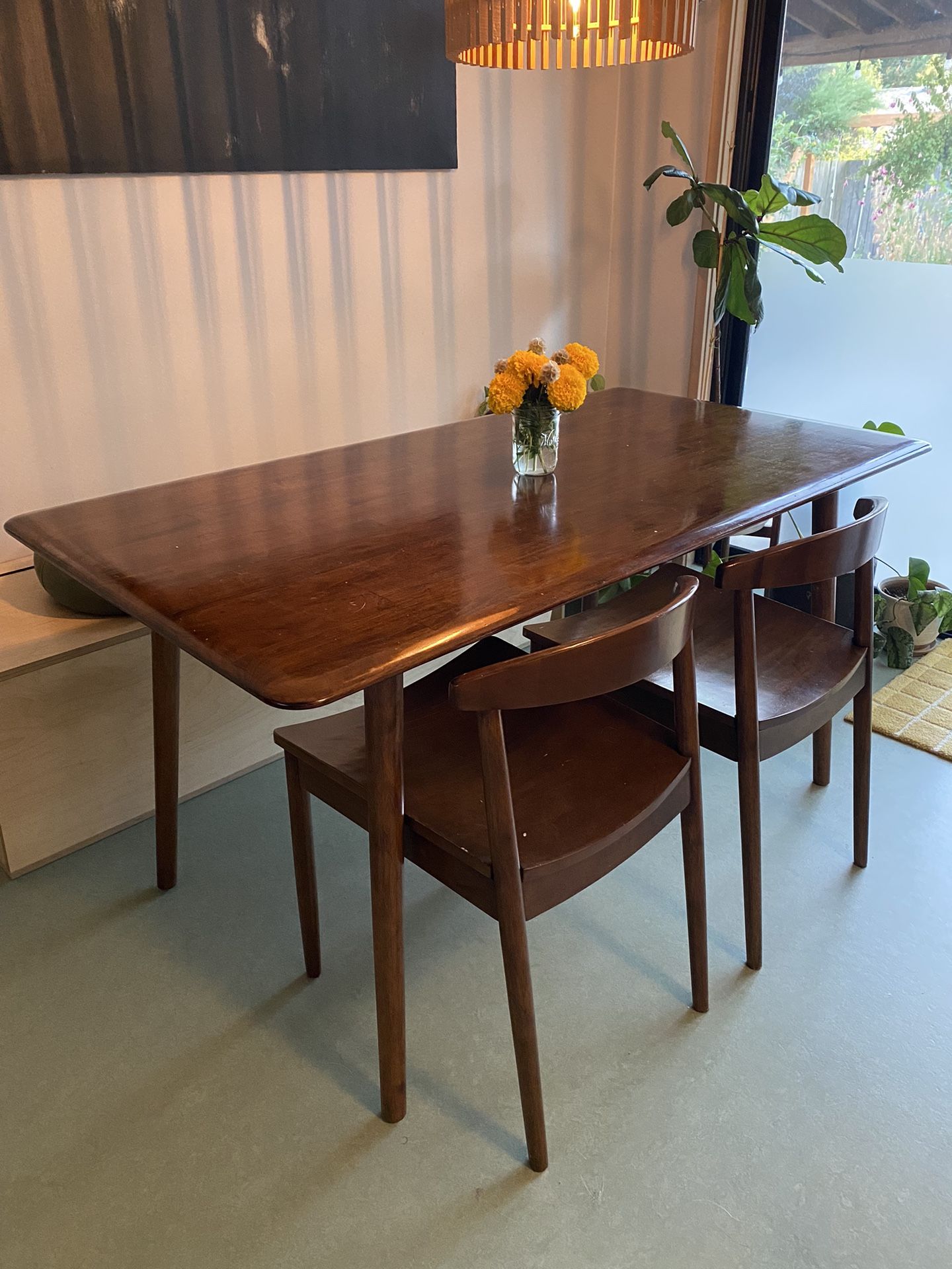 West Elm Lena Mid Century Dining Table