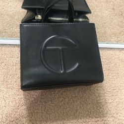 Black Telfar Mini Hand Bag