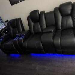 Couch And Recliner Chair 