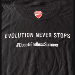 NEW Ducati Italy Motorcycle Sports Cotton Tee T-shirt