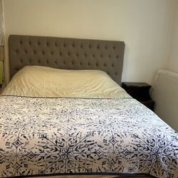 $100 For Everything!!! King Size Bed Frame And Mattress 