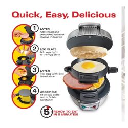 Hamilton Beach Breakfast Sandwich Maker