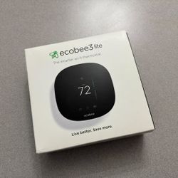 ecobee3 lite Smart Wi-Fi Thermostat – Open Box / Never Used