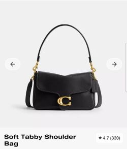 Soft tabby shoulder bag