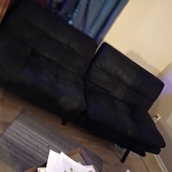 Blk Futon 