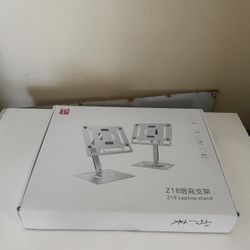 Ergonomic Z18 Laptop Riser – Foldable & Height Adjustable