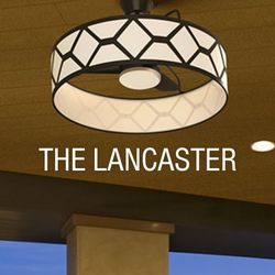 Stile Lancaster  36" LED Indoor/Outdoor Ceiling Fan with Remote Control included