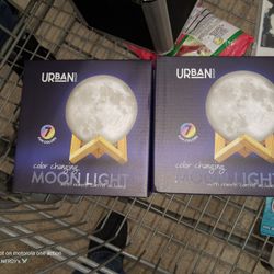 Urban Moon Globe Light, Led- Night Light (New)