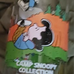 McDonalds Camp Snoopy Collection Drinking Glass 1965

