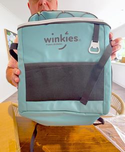 Winkies Insulated Backpack Cooler with Drain Plug