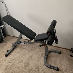 Body.Solid Adjustable Bench - Incline/Decline/Flat/Upright