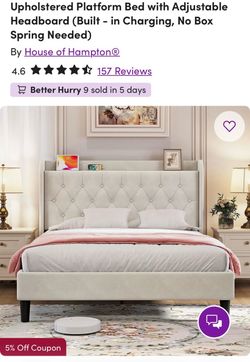 Bed Queen size brand new
